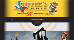 Desktop Screenshot of cottonsstudio.com
